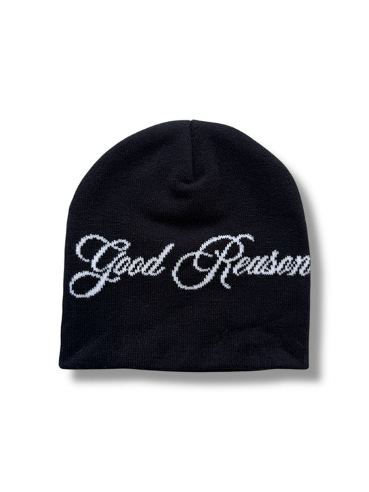 Good Reason Script Beanie