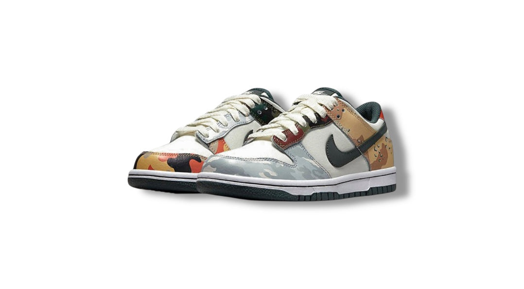 Nike Dunk low "Multi-Camo" GS (USED)