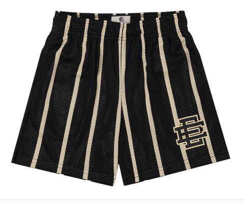 Eric Emanuel Shorts Pin Stripes "Black"