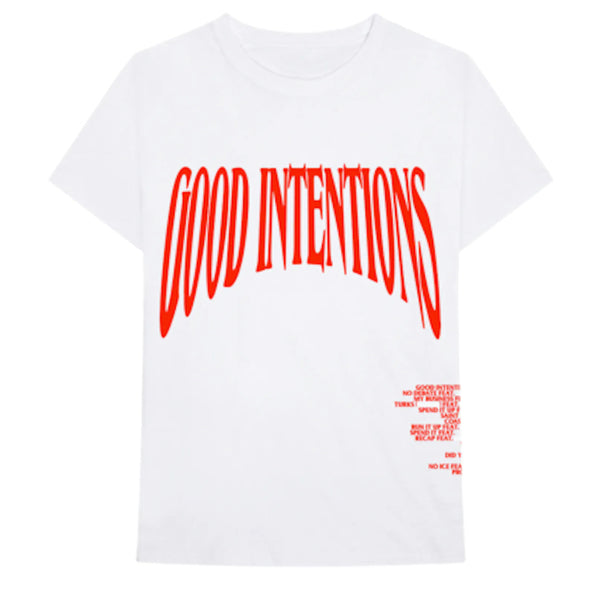 Vlone x Nav Good Intentions Tee "White"