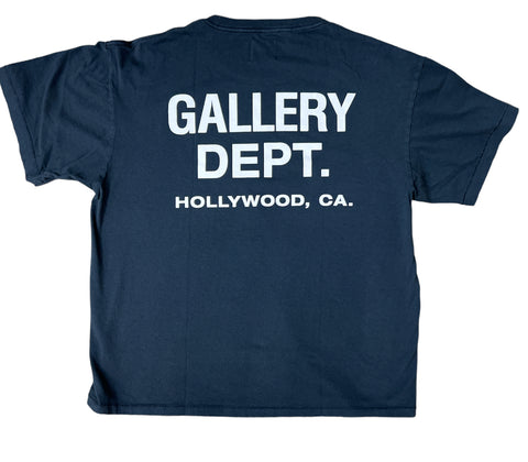 Gallery Dept. Hollywood CA Tee "Washed Black"