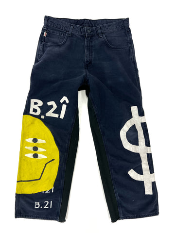 Bistyek-ism 1 of 1 Smiley Dollar Pants