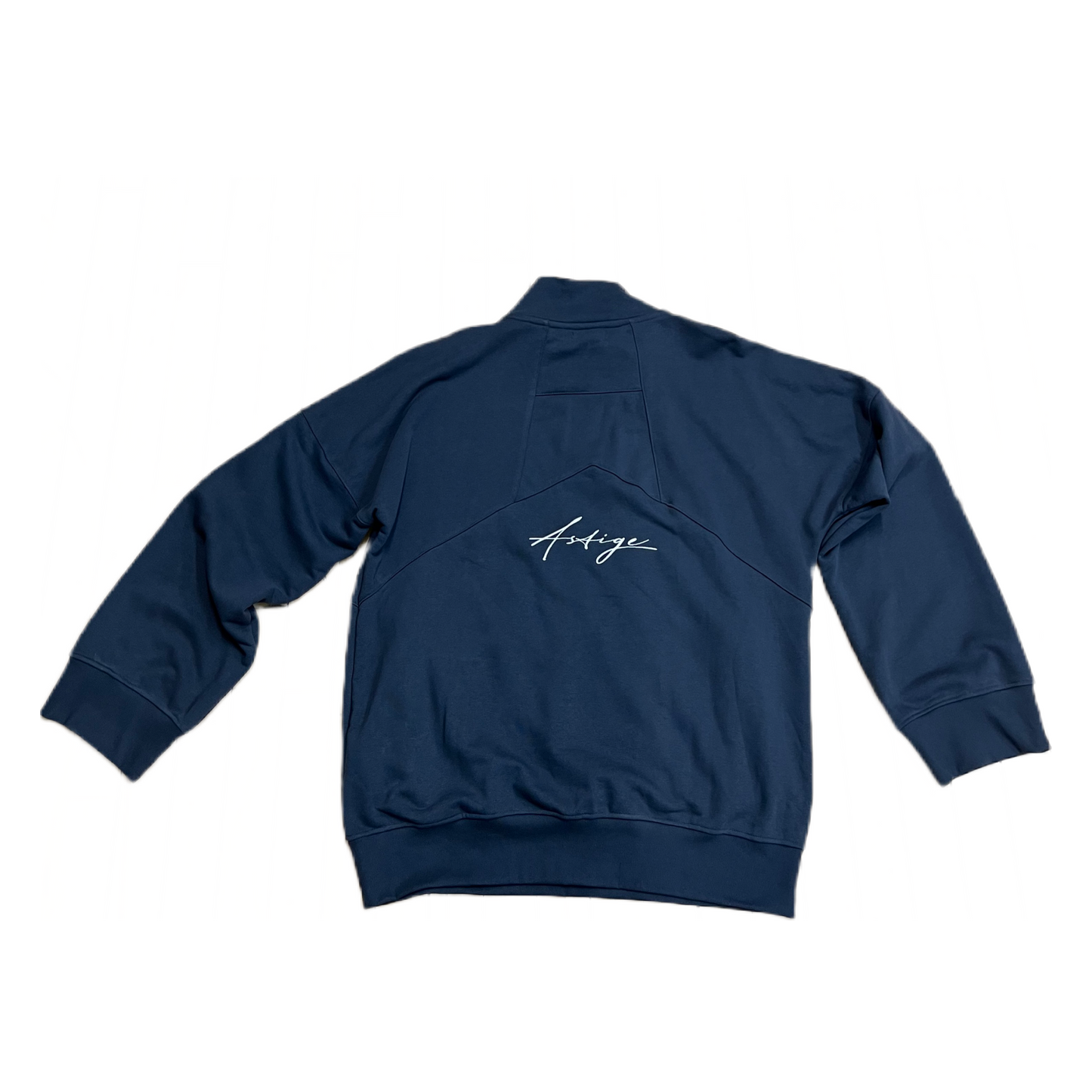 Astige Half Zip "Washed Black"