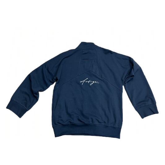 Astige Half Zip "Washed Black"