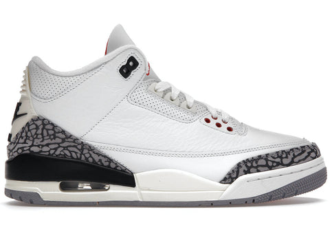 Jordan 3 "White Cement Reimagined" (USED)