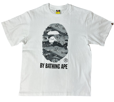 Bape Big Head Grey Desert Camo "White"