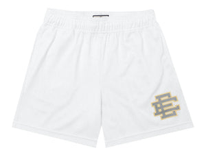 Eric Emanuel Shorts Silver/Gold "White"