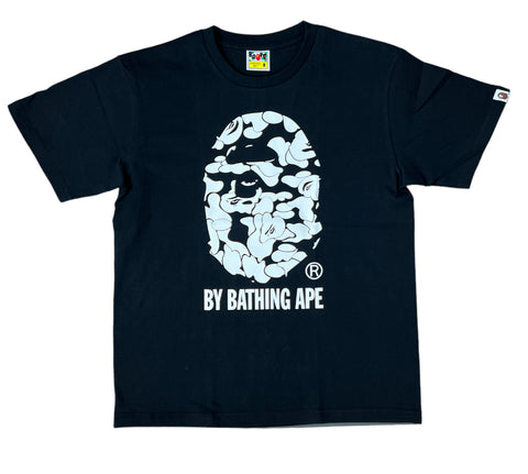 Bape Big Head Glow in the Dark Camo Tee "Black"