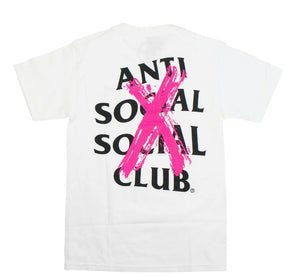 Anti Social Social Club Cancelled Tee "White"