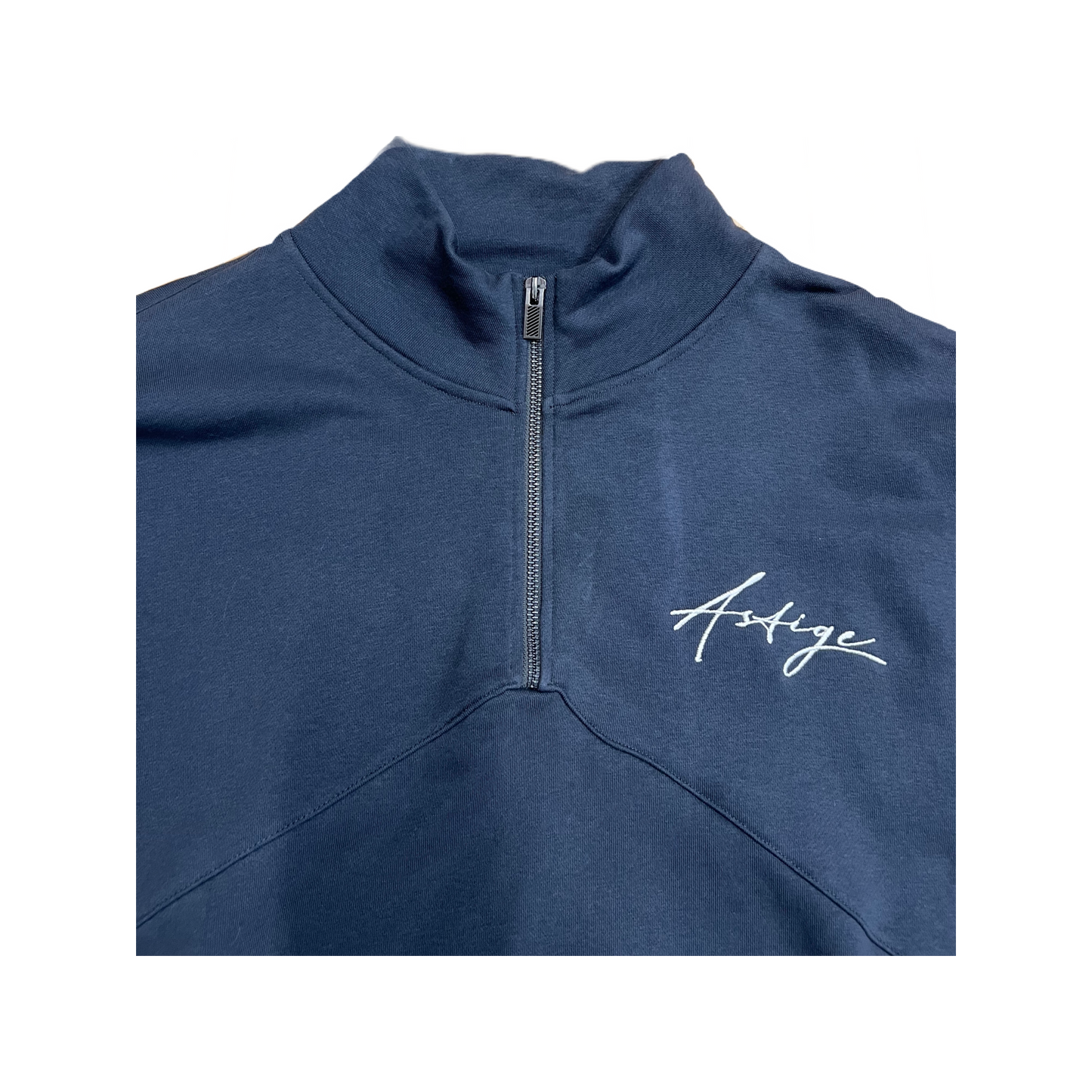 Astige Half Zip "Washed Black"