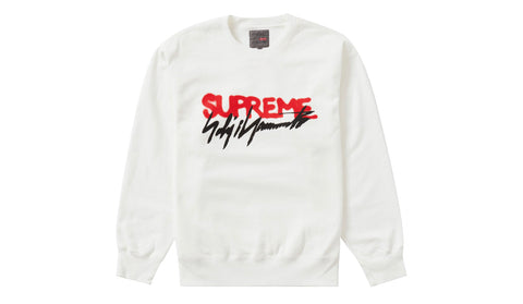 Supreme "Yohji Yamamoto Crewneck" White