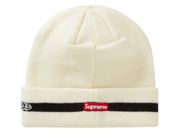 Supreme x New Era Sequin Beanie "Natural"