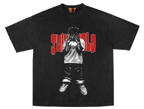 Vlone x Juice World "Man of the Year Tee" (Black)