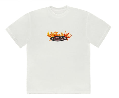 Cactus Jack x Fragment Flame Tee "White"