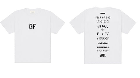 Fear of God George Floyd Tee "White"