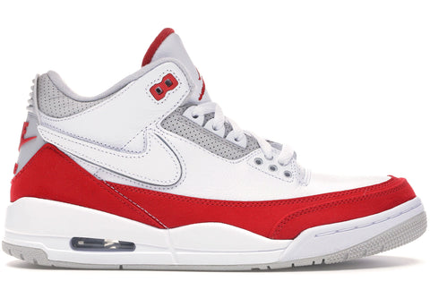 Jordan 3 "Tinker White/University Red" (USED)