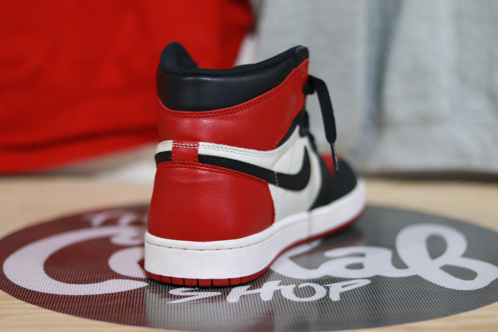 Jordan 1 retro deals high bred toe