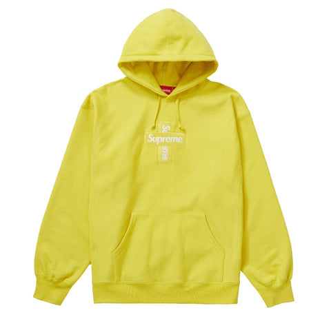 Supreme "Cross Box Logo" Lemon