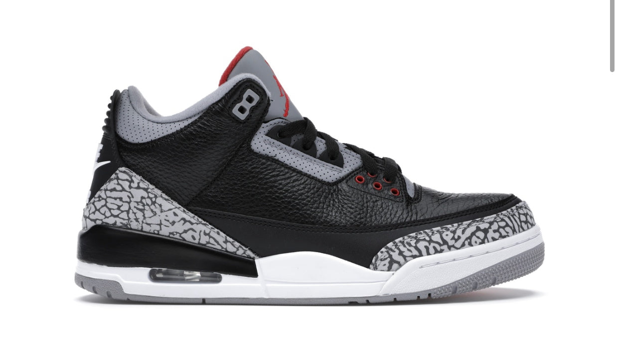 Jordan 3 "Black Cement" 2018