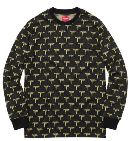 Supreme Jacquard Uzi Crewneck