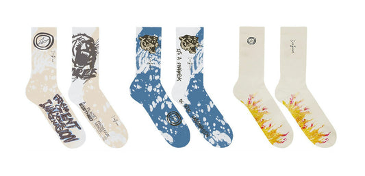 Cactus Jack x Fragment 3 Pack Socks