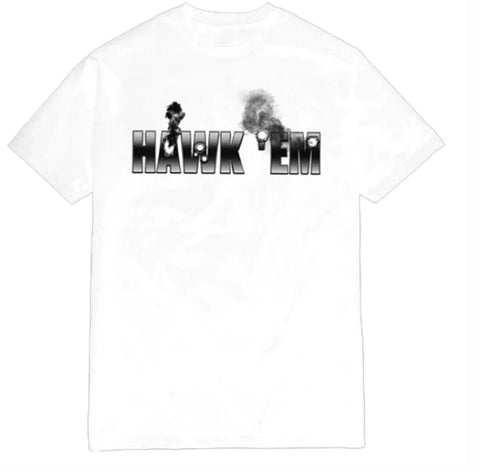 Vlone Meet the Woo Hawk Em Tee "White"