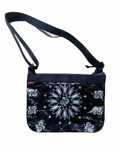 Supreme Bandana Side Bag "Black"