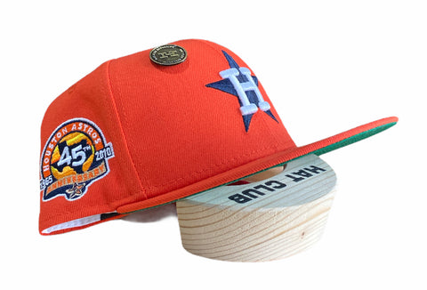 Houston Astros 45 Anniversary "Orange-Green UV" Fitted Hat