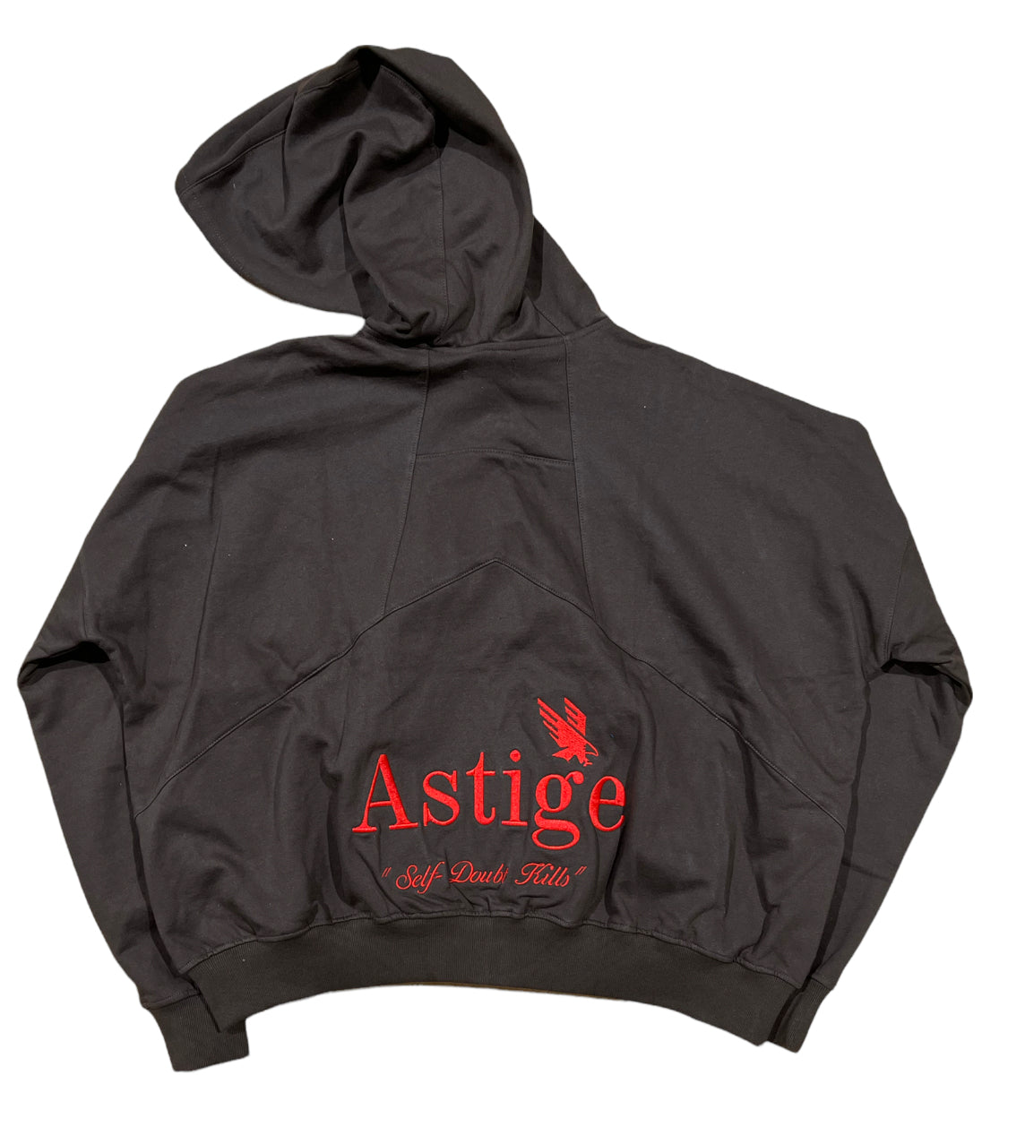 Astige Zip Up Hoodie "Brown"