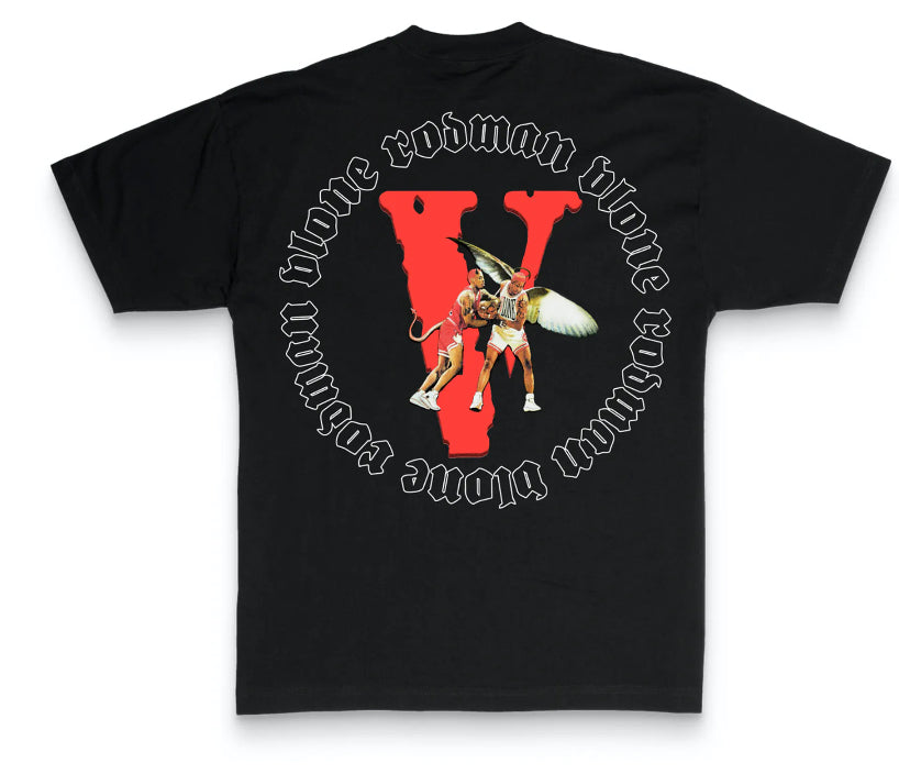 Vlone x Rodman Devil Tee "Black"