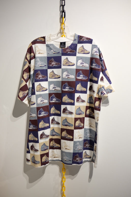 Vintage Air Jordan 5 "Checkered" T-Shirt