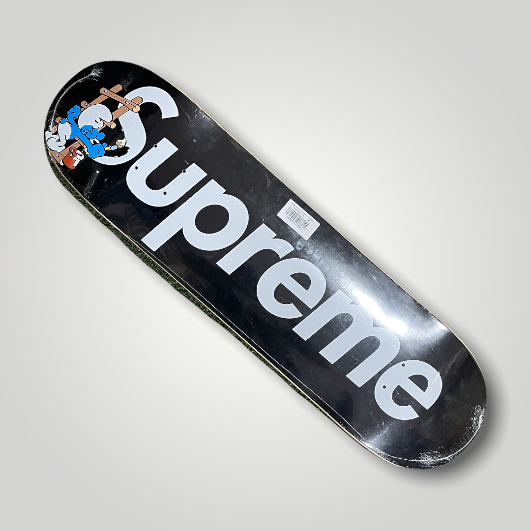 Supreme® / Smurfs™ Skateboard / Black