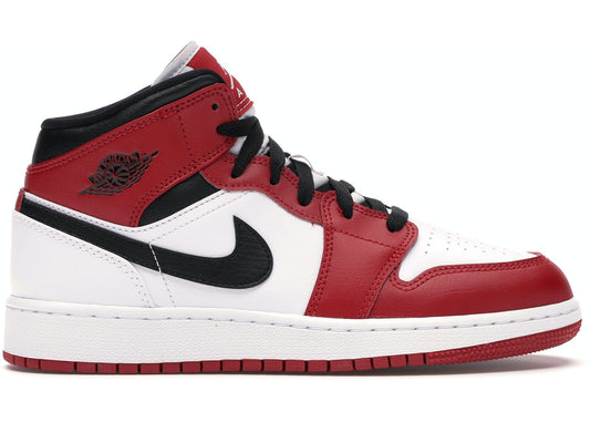 Jordan 1 Mid "Chicago White Heel" GS (USED)