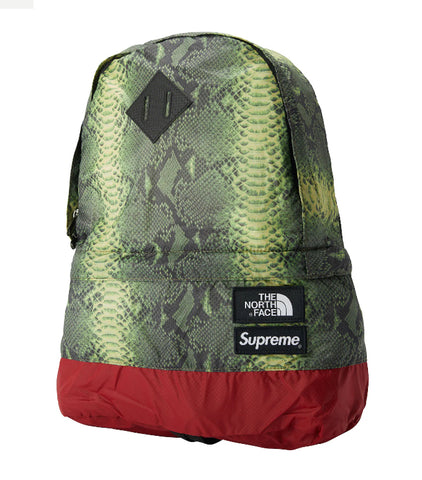Supreme X TNF Snakeskin Backpack *USED*