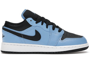 Jordan 1 Low "University Blue/Black" GS