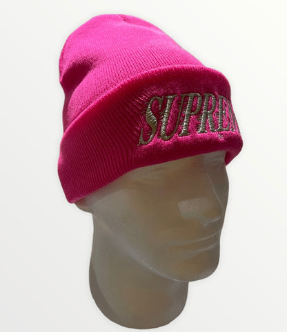 Supreme Crossover Beanie "Fushia"