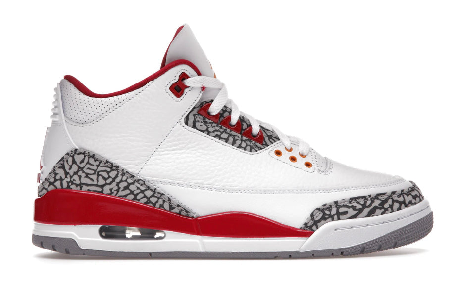 Jordan 3 "Cardinal" (USED)