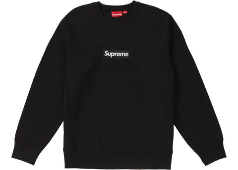 Supreme Box Logo Crewneck Black '18 (USED)