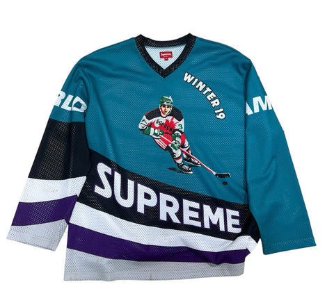 Supreme Crossover Hockey Jersey "Teal"