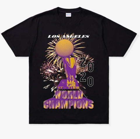 UNDFTD Lakers Championship Tee "Black"