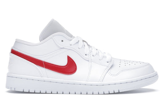 Jordan 1 low "White/Uni Red" W