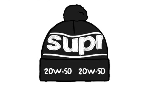 Supreme Garage Beanie Black