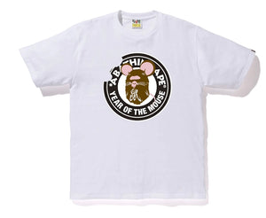 Bape Year of the Mouse Tee "White"