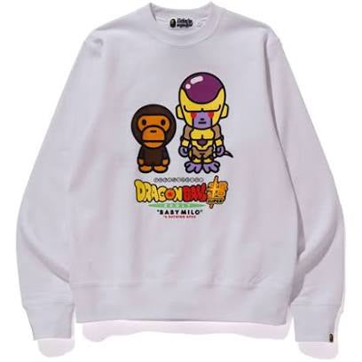 Bape x Dragonball Super Golden Frieza Crewneck (PRE OWNED)