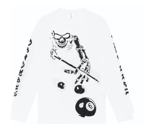 OVO Skeleton Longsleeve Tee "White"