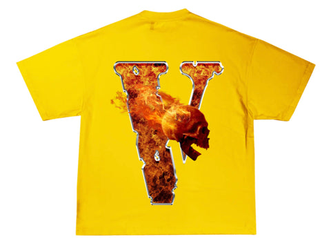 Vlone x Juice World "Inferno" Tee (Yellow)