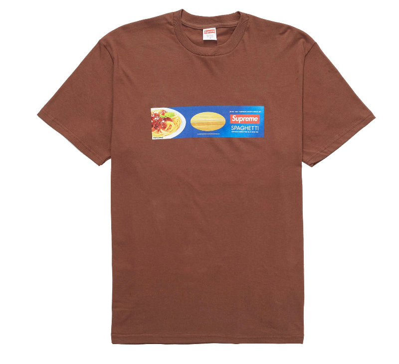 Supreme Spaghetti Tee "Brown"