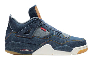 Levi's Denim x Jordan 4 (with logo)