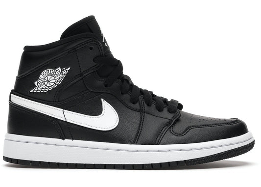 Jordan 1 Mid "Black/White" W
