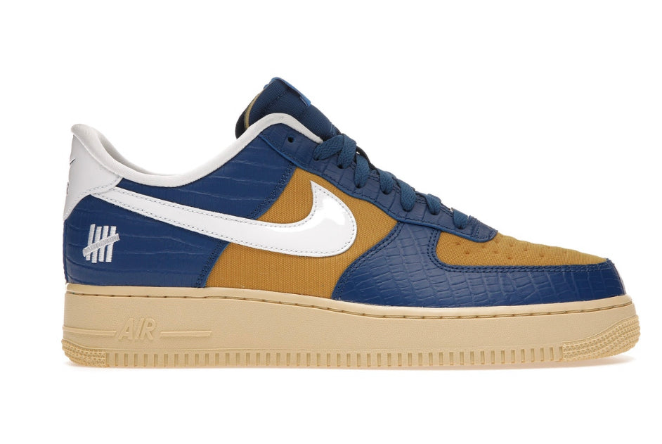 UNDFTD x Nike Air force 1 Low SP "Blue Yellow Croc"